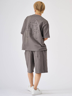 フォトコラージュモンスターシルエットTシャツ